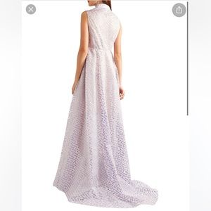 Delpozo Sheer A Line Maxi Dress